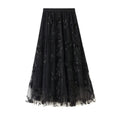 Floral Tulle Skirt  3-D