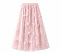 Fancy Floral Tulle Skirt