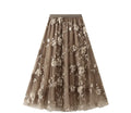 Fancy Floral Tulle Skirt