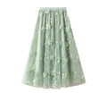 Floral Tulle Skirt